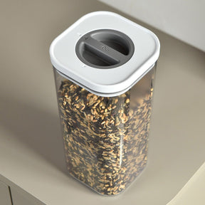 Pote Hermético 1,8 Litro Quadrado Linha Bolt