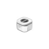 Pote Hermético 500ml Quadrado Linha Bolt