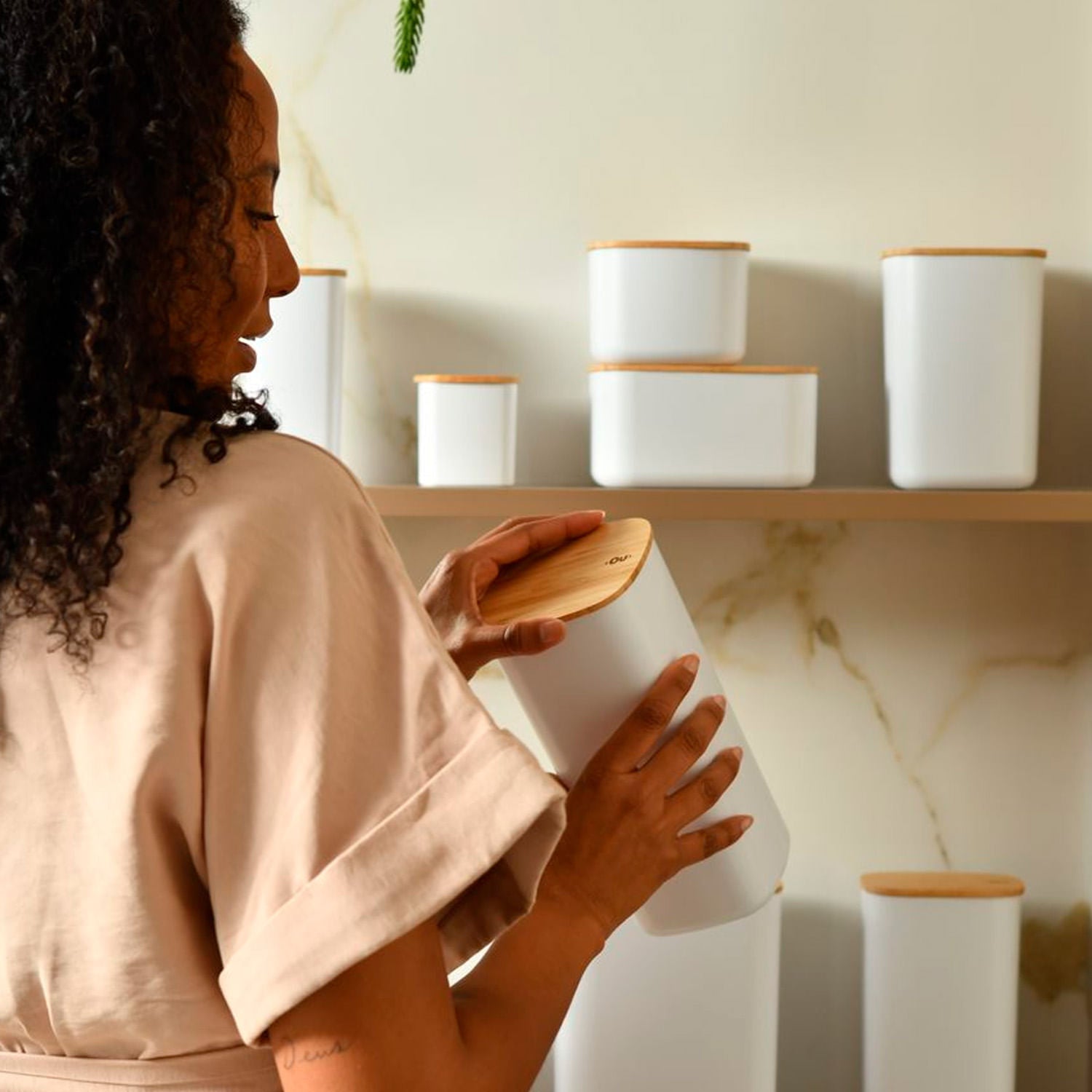 Pote hermético organizador 1L Linha Keep