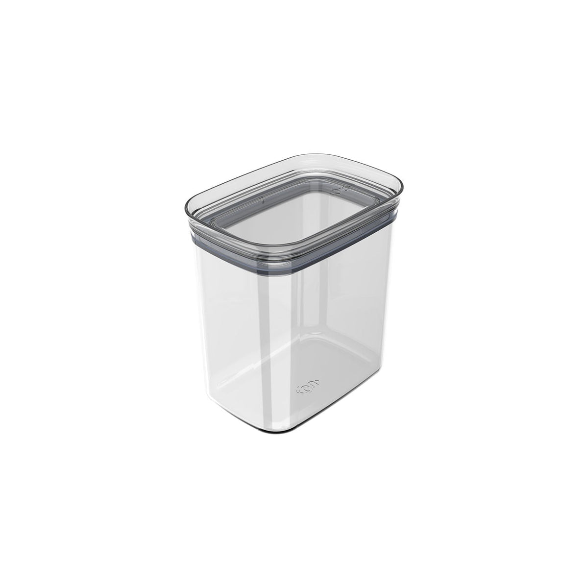Pote hermético organizador retangular 1,5L Linha Block