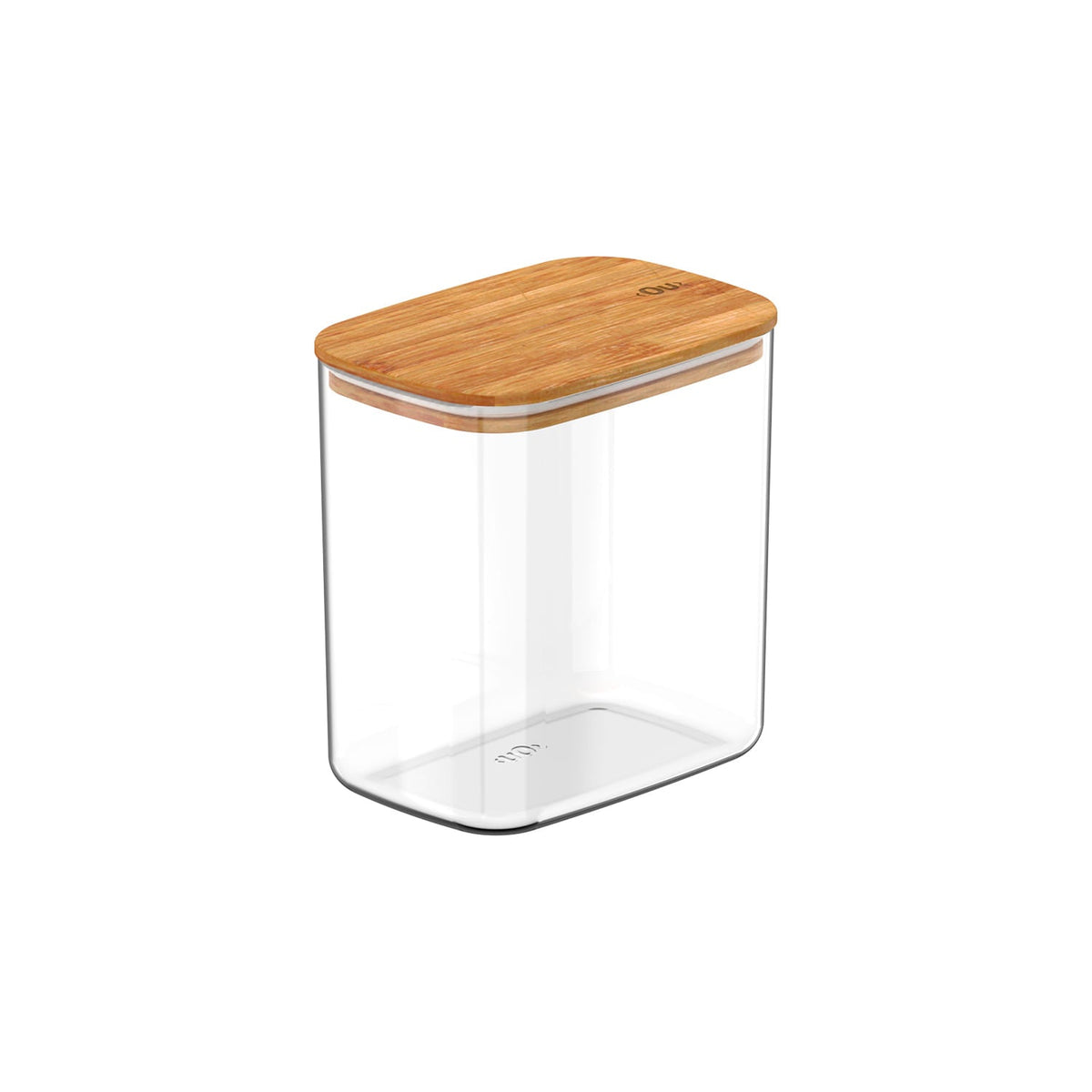 Pote hermético organizador retangular 1,5L Linha Keep