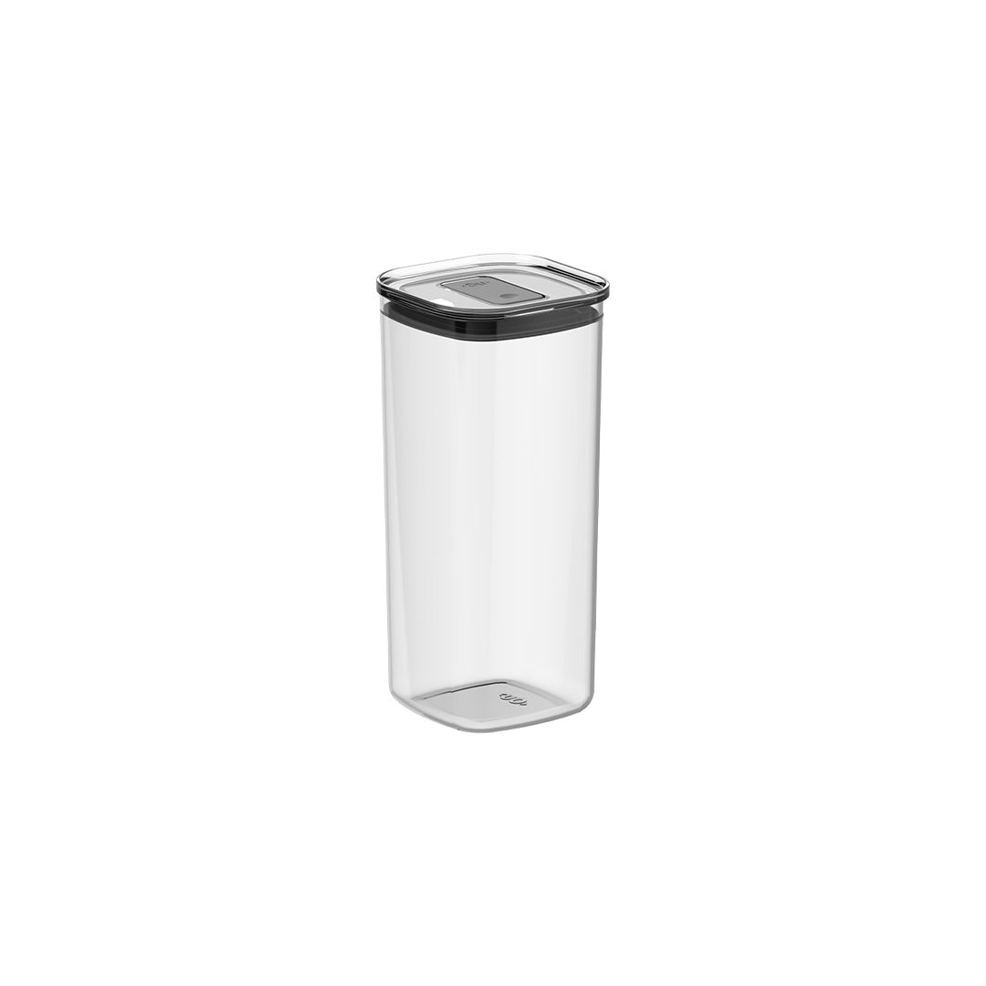 Pote Hermético Quadrado 1,5L Linha Duo Lock
