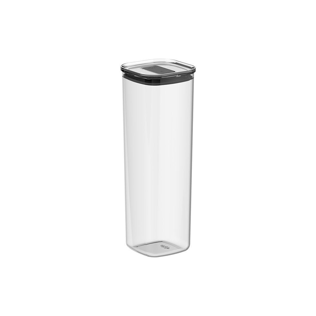 Pote Hermético Quadrado 2L Linha Duo Lock