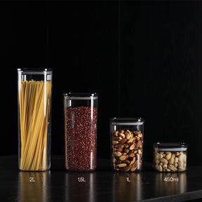 Pote Hermético Quadrado 2L Linha Duo Lock