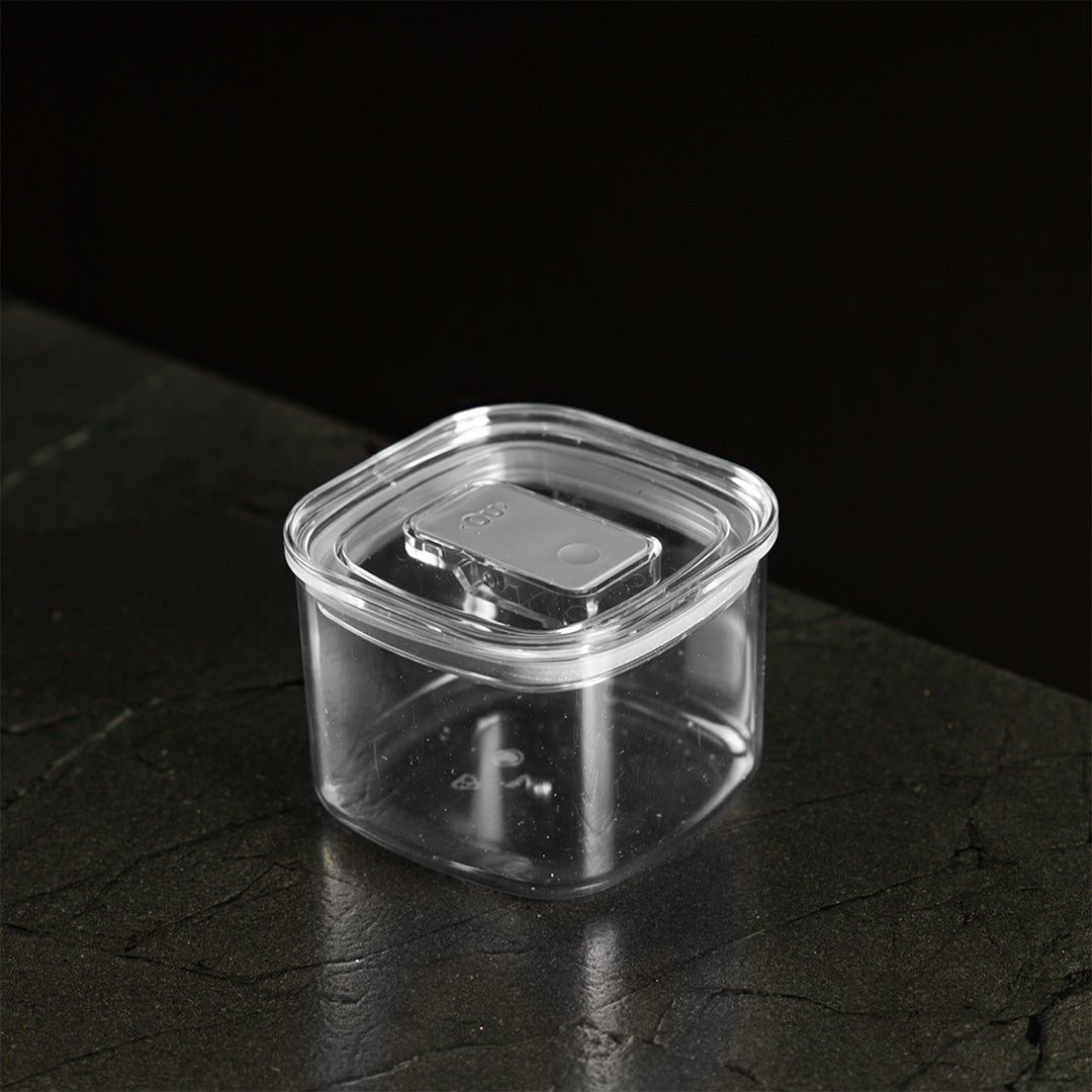 Pote Hermético Quadrado 450ml Linha Duo Lock