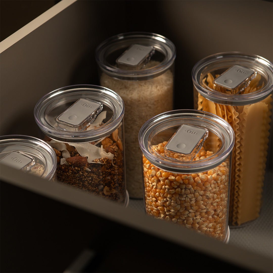 Pote Hermético Redondo 1,5L Linha Duo Lock