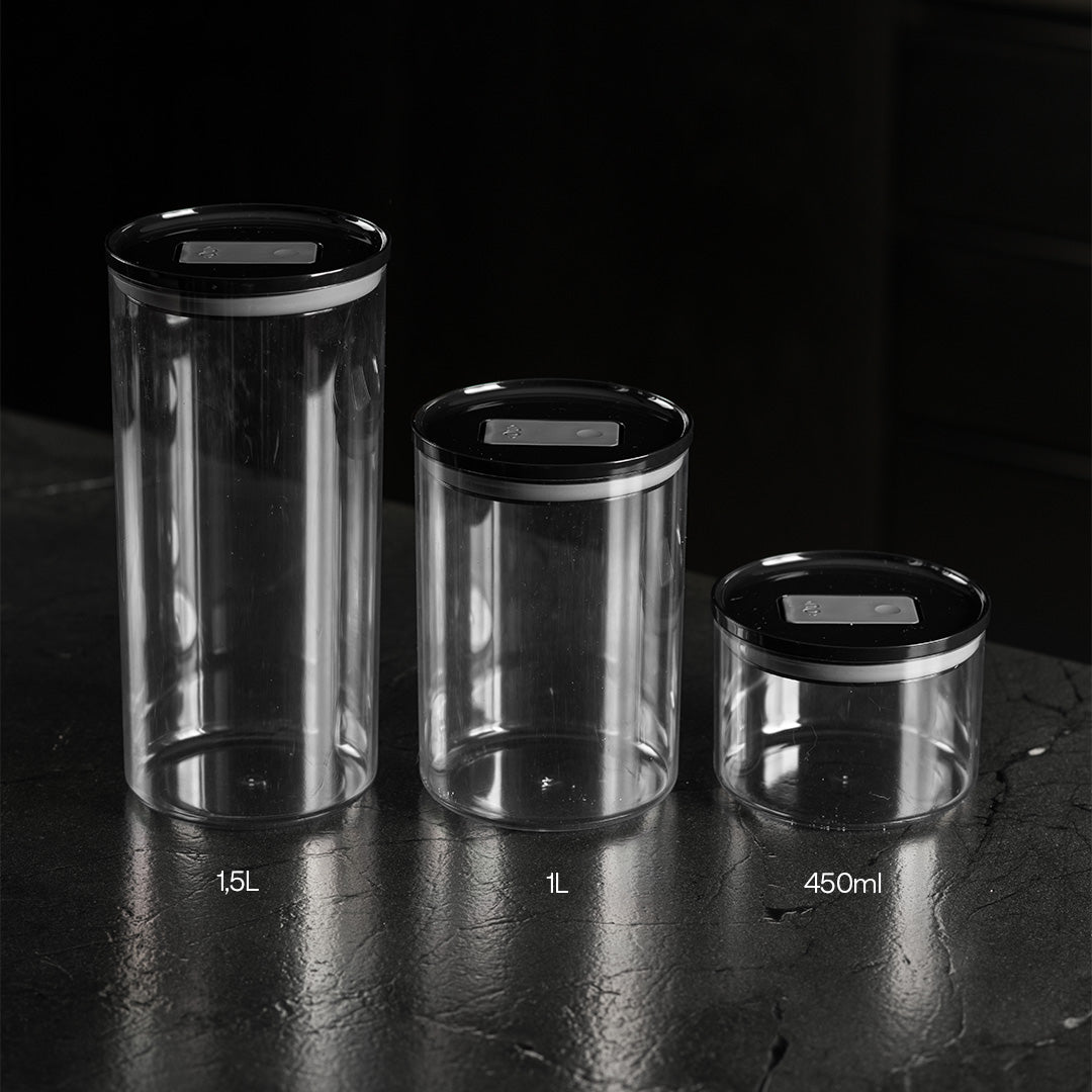 Pote Hermético Redondo 1,5L Linha Duo Lock