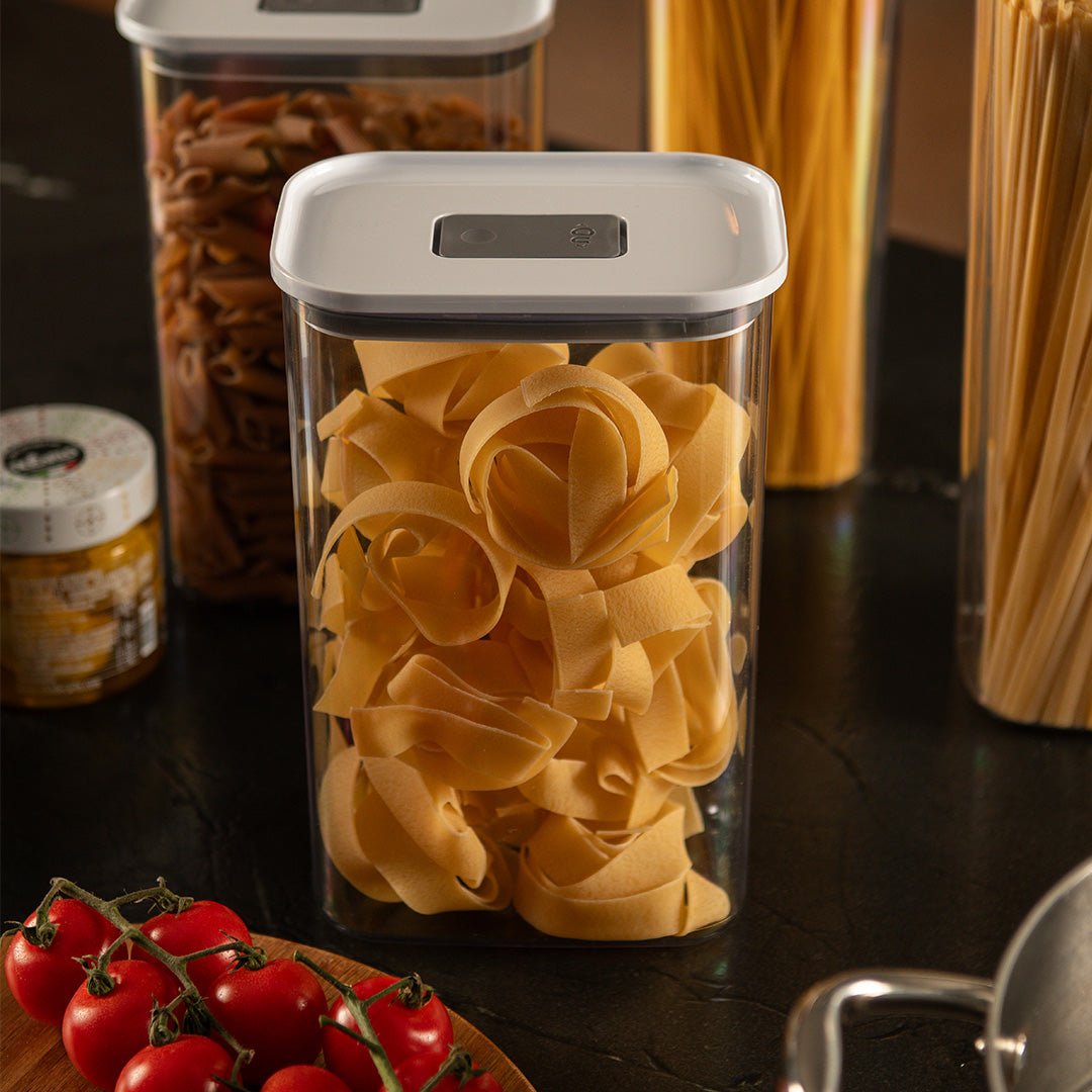 Pote Hermético Retangular 2,3L Linha Duo Lock