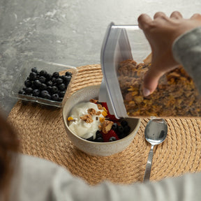 Pote Hermético Para Mantimentos com Medidor 1,5L Linha Drop