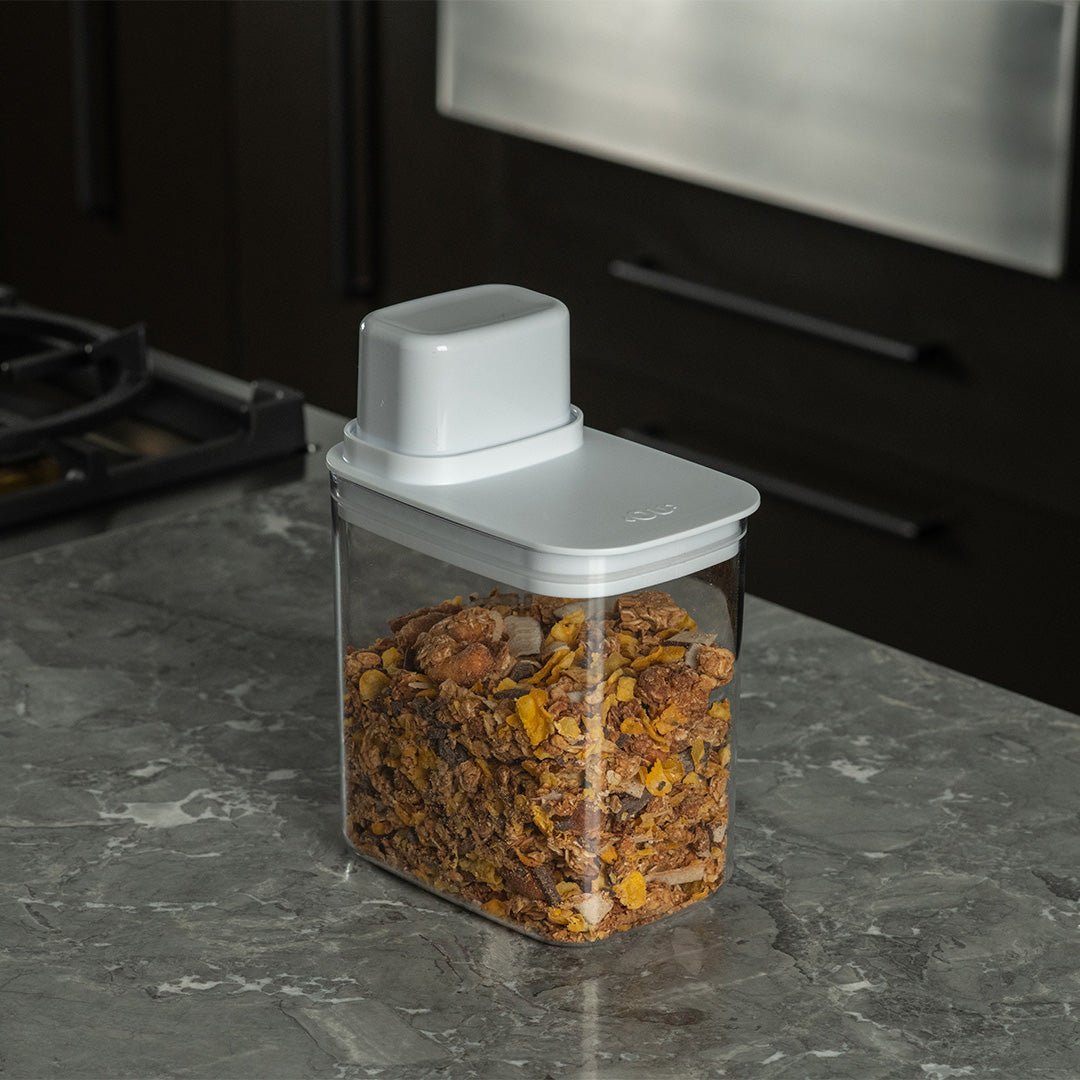 Pote Hermético Para Mantimentos com Medidor 1,5L Linha Drop