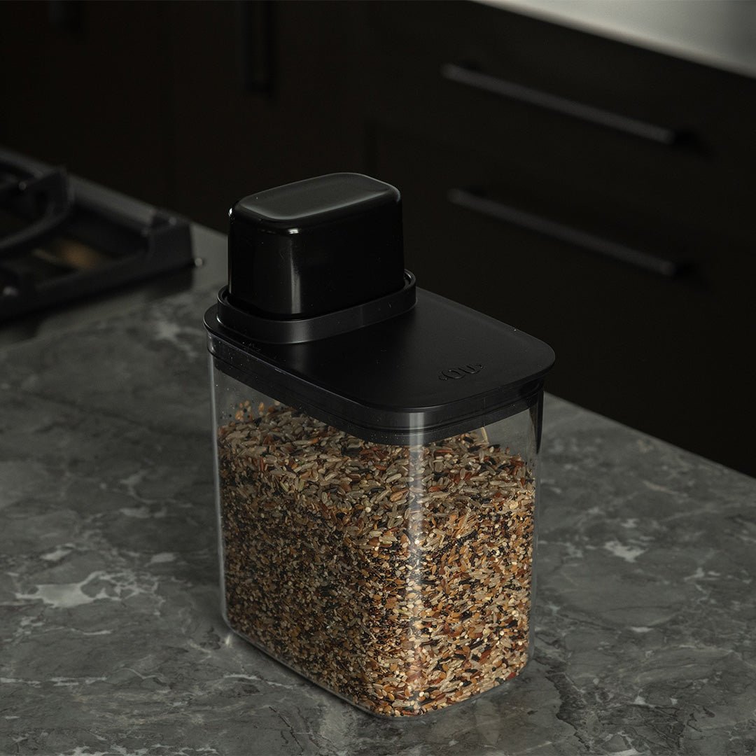Pote Hermético Para Mantimentos com Medidor 1,5L Linha Drop