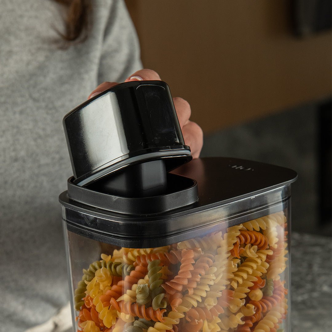Pote Hermético Para Mantimentos com Medidor 1,5L Linha Drop