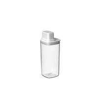 Pote Hermético Para Mantimentos com Medidor Quadrado 1,5L Linha Drop