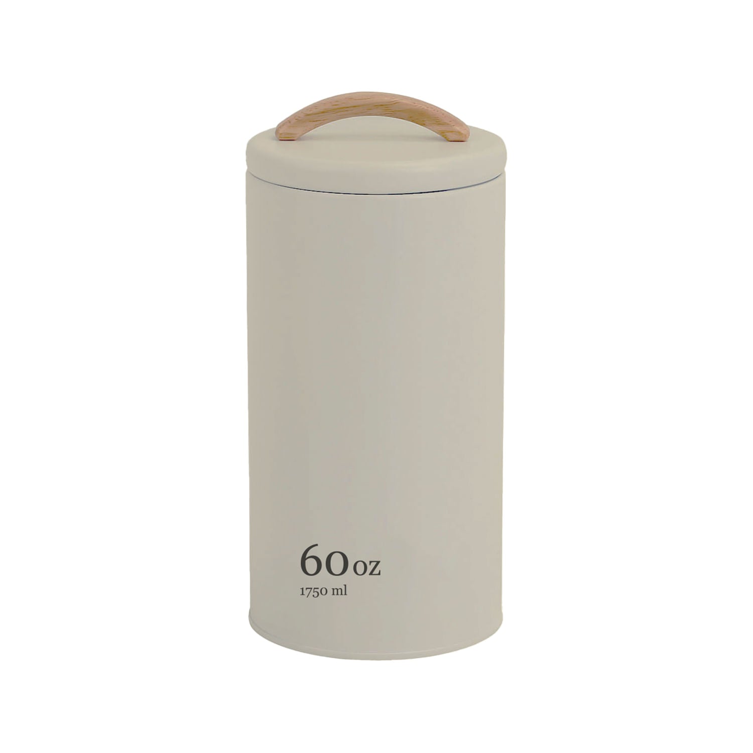 Pote mantimentos em Metal 1,75L Linha Sense