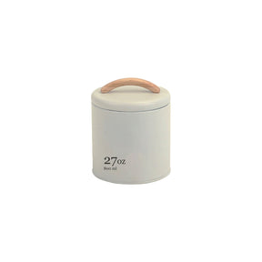 Pote mantimentos em Metal 800ml Linha Sense